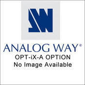 Analog Way OPT-IX-A Optional Audio Card - for iX Series of Switchers