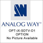 Analog Way OPT-IX-SDTV-D1 Optional Video Output Card