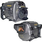 Amphibico Endeavor UW Housing w/ 3.5" Monitor Back/ Flat f/ Sony HDR-FX7/ HVR-V1