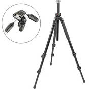 Manfrotto by Bogen Imaging 055XPROB Tripod Legs (Black) w/ 804RC2 Head 
