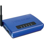 Trendnet 2-Port 802.11g 54 Mbps Wireless Multi-Function USB 2.0 Print Server
