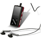 iAudio I7-08RD iAudio 7 8 GB in Black with Red