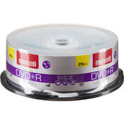 Maxell DVD+R 4.7GB, 16x Disc (25)