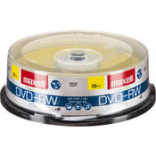 Maxell DVD-RW 4.7GB DVD Disc (15)