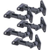 Bentley Universal Satellite Speaker Mounts, 5-Pack, Model SM20B5 (Black)
