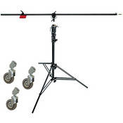 Manfrotto by Bogen Imaging Heavy Duty Boom and Stand - Black
