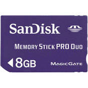 SanDisk Memory Stick PRO Duo de 8Gb  