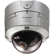 Panasonic WV-NW484S i-Pro Vandal Proof Network Dome Camera with 3.8-8mm Varifocal Lens, SDIII, Day/Night Function, Dual JPEG/MPEG-4 Streaming and PoE