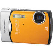 Olympus C�mera Digital Stylus 790 SW (Laranja)