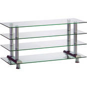 Bentley FAVS15  Glass Plasma Stand/Cart for 42 - 60" Flat Panel Displays