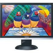 Viewsonic VA2026w 20" Widescreen LCD Computer Display with VGA/DVI (Black)