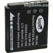 Impact D-LI68 Lithium-Ion Battery