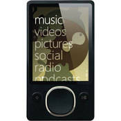 Microsoft Zune 80GB Black Digital Media Player 2nd Generation
