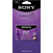 Sony DVM-60 EXELLENCE TAPE - CHIPLESS