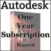 Autodesk 1-YEAR SUBSC RNWL f/CMPLT COM GOLD NLM