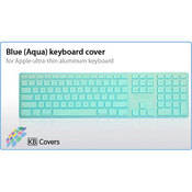 KB Covers CV-AK-BLUE Keyboard Cover for the Apple Ultra-Thin Keyboard (Blue)