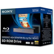 Sony BDU-X10S 2x Blu-ray Disc BD-ROM Drive for Windows XP and Vista