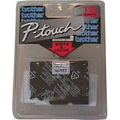 Brother TZ231 1/2" Black on White P-Touch Label Tape