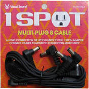 Visual Sound MC8 Multi-Plug 5 Cable - to Power Up To 8 Pedals from 1 Spot Adapter