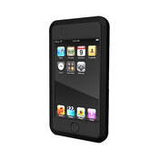 iSkin touch Case - for Apple iPod touch 8.0 or 16GB Portable Media Player (Oxygen - Clear and Black)