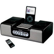 iHome IH6BRS  Dual Alarm Clock Radio for iPod shuffle (Black)