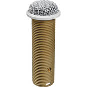 Astatic 202RW Omnidirectional Electret Condenser Button Style Boundary Microphone (White)