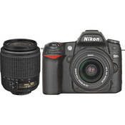 Nikon D80 SLR Digital Camera Kit with 18-55mm & 55-200mm Lenses
