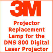 3M Projector Replacement Lamp for the DMS 800 Digital Laser Projector