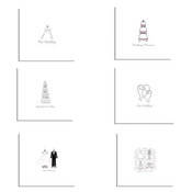 Pioneer Photo Albums 12 x 12" Wedding Scrapbook - White Moire Cover with Silver Stamping and 20 Pages
