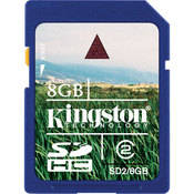 Kingston Cart�o Secure Digital (SDHC) de 8GB 
