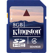 Kingston 8GB Class 4 SDHC Card