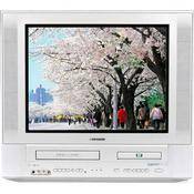 Sansui DFTC2000 Demo  20" True Flat TV DVD/VCR