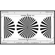 DSC Labs Backfocus Maxi Focus Pattern Chart
