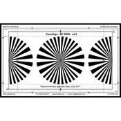 DSC Labs Backfocus Senior Focus Pattern Chart