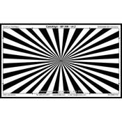 DSC Labs Backfocus Expanded Maxi Focus Pattern Chart