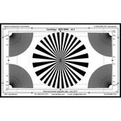 DSC Labs Backfocus Senior Focus Pattern Chart with Resolution