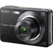 Sony Cyber-shot DSC-W120 Digital Camera (Black)