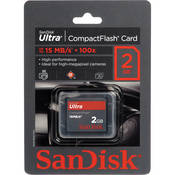 Sandisk 2GB Ultra II CompactFlash Card