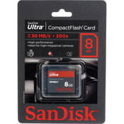 SanDisk Cart�o CompactFlash Ultra II de 8GB