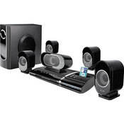 iLuv i1277 5.1-Channel Slim Desktop DVD Player with Speaker System