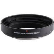 Mamiya Lens Adapter for Hasselblad MANUAL Lenses ONLY (Black)