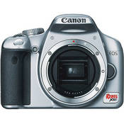 Canon C�mera Digital EOS Rebel XSi (tamb�m conhecida como 450D) (Prata) (Corpo da C�mera)
