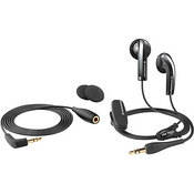 Sennheiser MX 760 Stereo Earbuds with Basswind (Black)