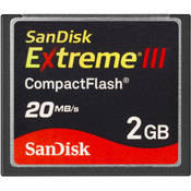Sandisk 2GB Extreme III CompactFlash Card