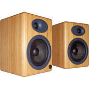 Audioengine A5N BAMBOO 2-Way Bookshelf Speaker (Caramel, Pair)