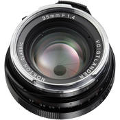 Voigtlander Nokton 35mm f/1.4 Aspherical Manual Focus M Mount Lens - Black