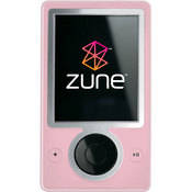 Microsoft Zune 8GB (Pink) 2nd Generation [Demo]