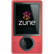 Microsoft Zune 8GB (Red) 2nd Generation [Demo]