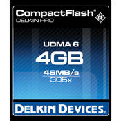 Delkin Devices 4GB CompactFlash Pro UDMA Card