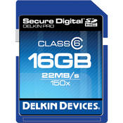 Delkin Devices Cart�o Secure Digital PRO (SDHC) de 16GB
